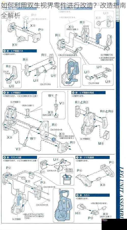 如何利用双生视界零件进行改造？改造指南全解析