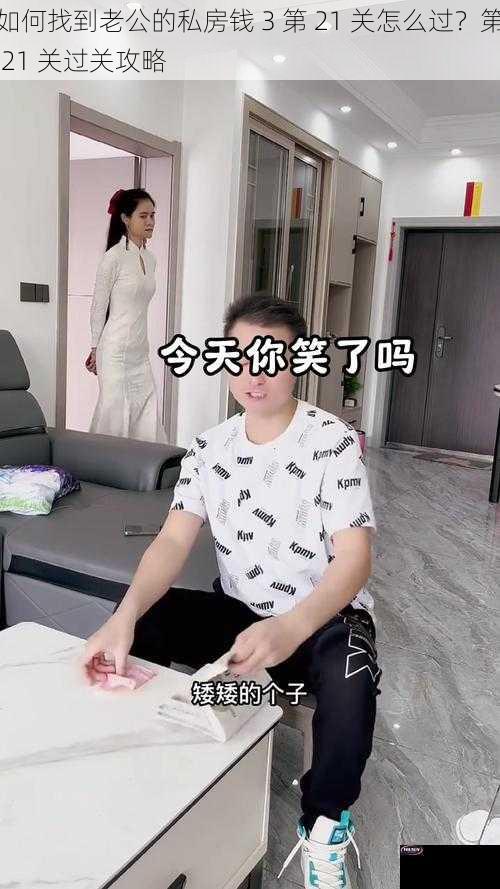 如何找到老公的私房钱 3 第 21 关怎么过？第 21 关过关攻略