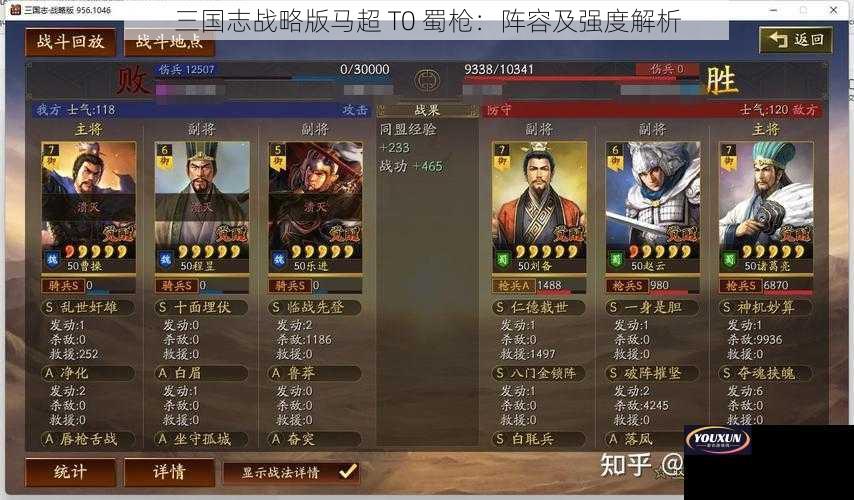 三国志战略版马超 T0 蜀枪：阵容及强度解析