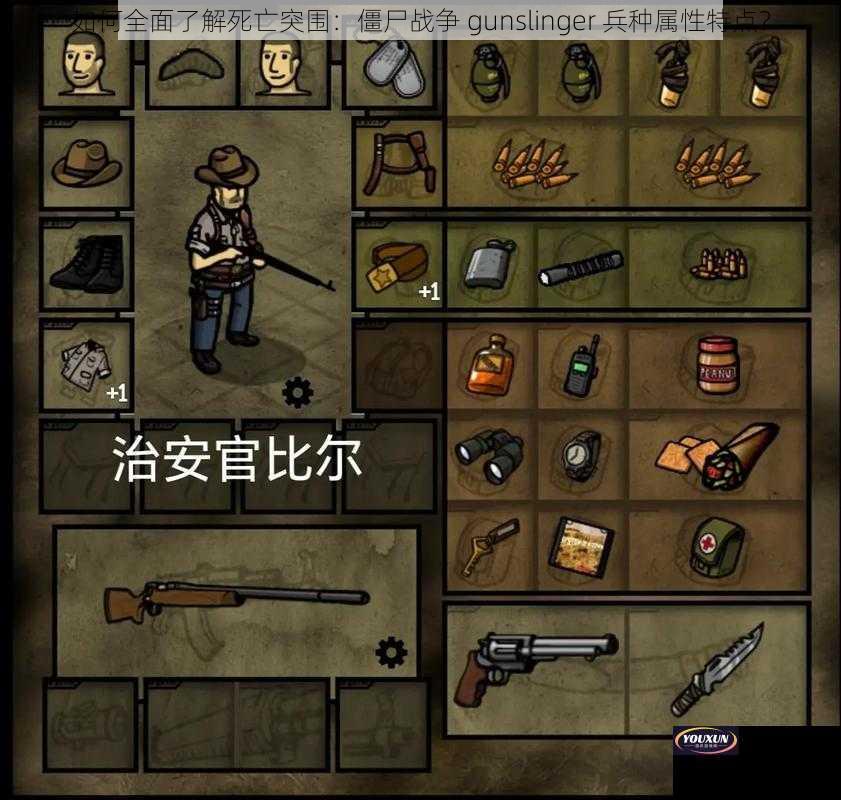 如何全面了解死亡突围：僵尸战争 gunslinger 兵种属性特点？