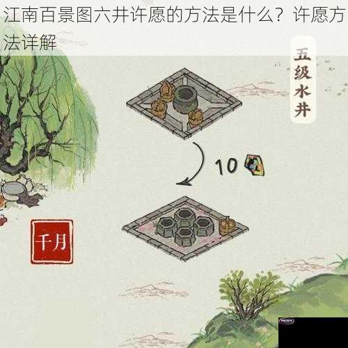 江南百景图六井许愿的方法是什么？许愿方法详解