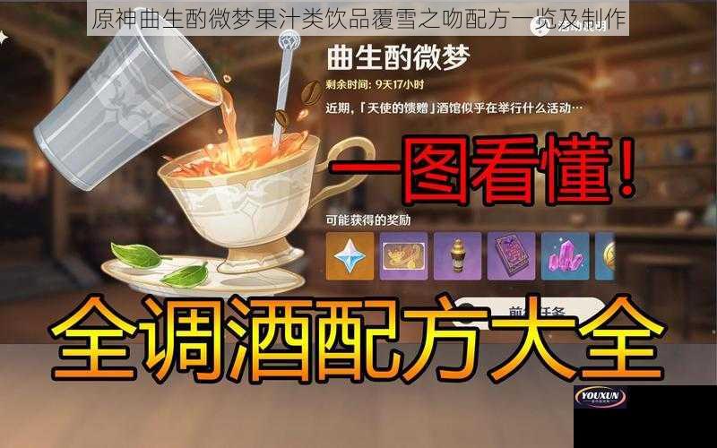 原神曲生酌微梦果汁类饮品覆雪之吻配方一览及制作