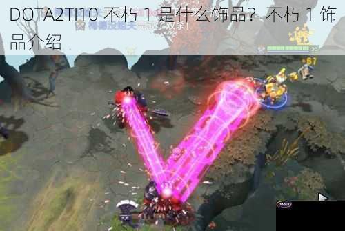 DOTA2TI10 不朽 1 是什么饰品？不朽 1 饰品介绍