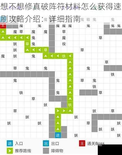 想不想修真破阵符材料怎么获得速刷攻略介绍：详细指南