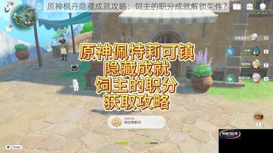 原神枫丹隐藏成就攻略：饲主的职分成就解锁条件？