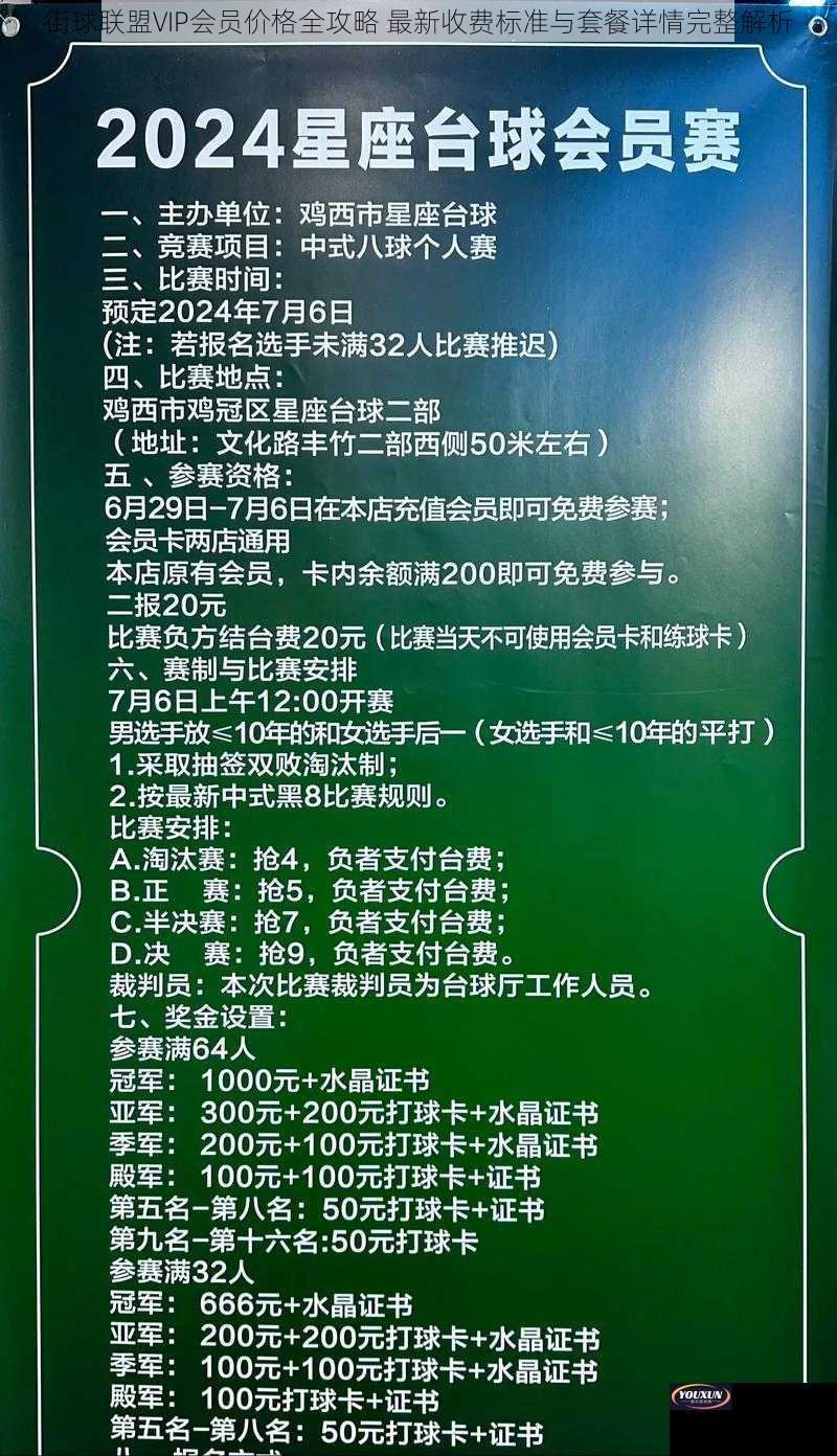 街球联盟VIP会员价格全攻略 最新收费标准与套餐详情完整解析